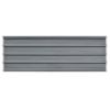 Roof Panels 12 pcs Galvanized Steel Gray