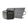 GOFORT Portable Power Station;  1100Wh Solar Generator With 1200W (Peak 2000W) AC Outlets;   Backup Power Lithium Battery Pack